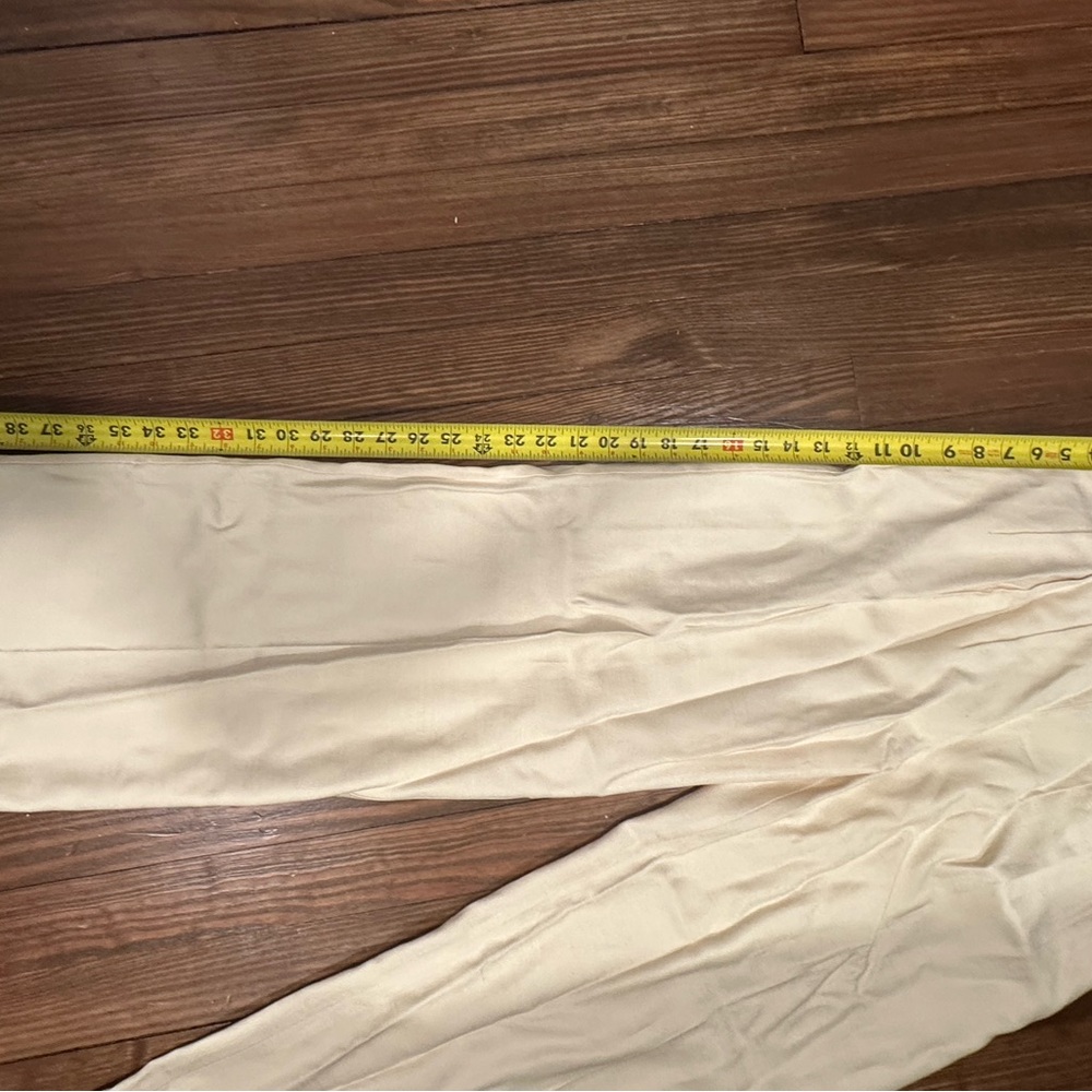 Sezane Cream Pleated Trousers - Picture 5 of 5